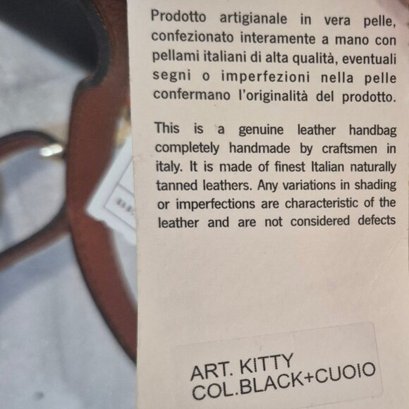 Divina Firenze Italian Leather Women's Purse - Picture 6 of 7